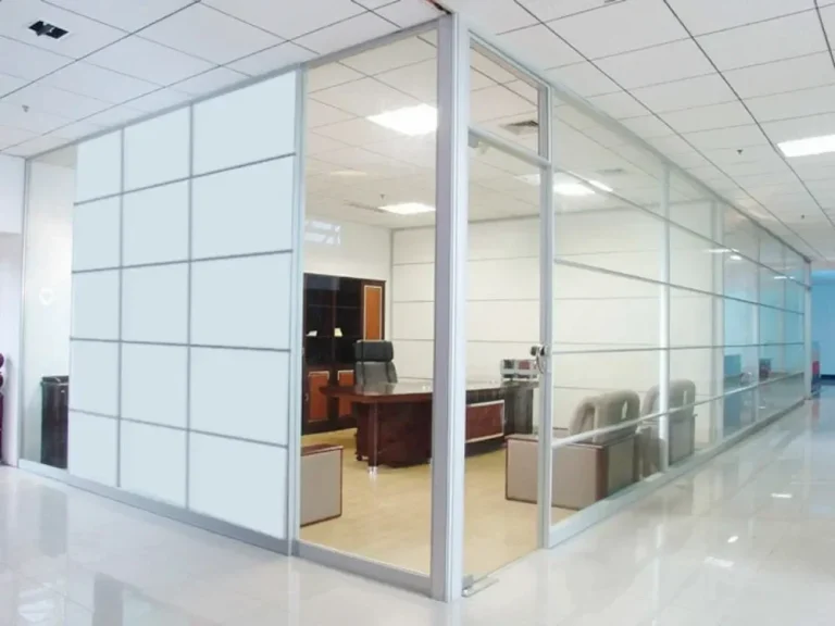 aluminum-glass-office-partition-installation-service